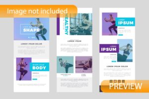 QuickSnap Fitness Email Template