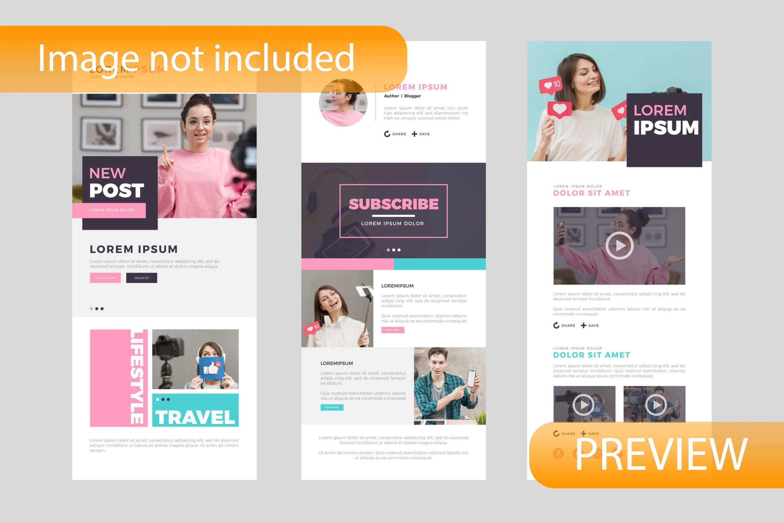 SpeedMax Blogger Email Template