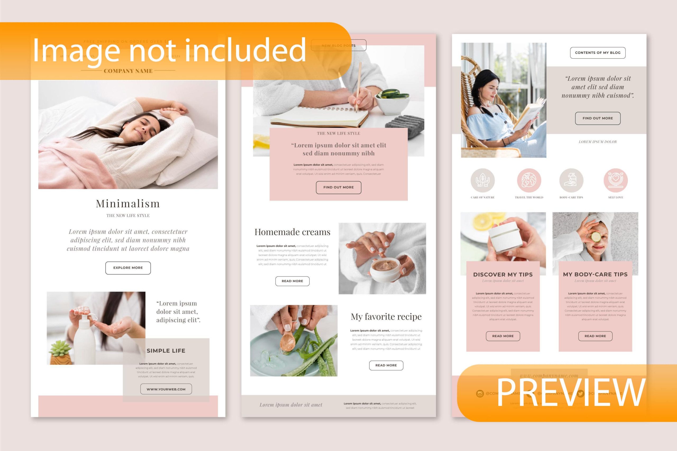 SwiftBrew Blogger Email Template