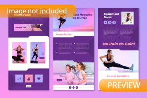 UrbanGlide Fitness Email Template